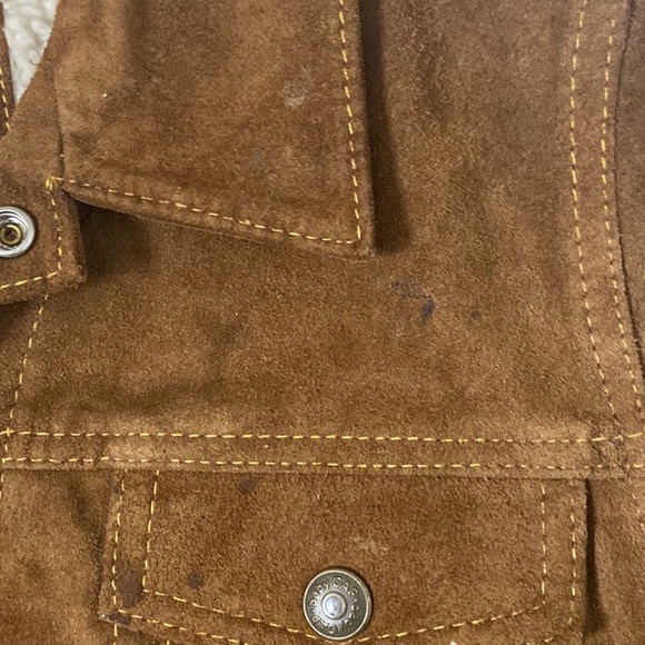 Vintage Gap Kids Leather Coat - Picture 9 of 10